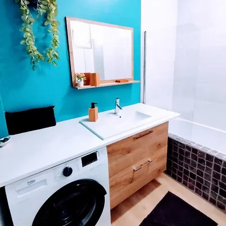 & Confort 3 Pieces Parking Clim Et Wifi Apartamento Antibes